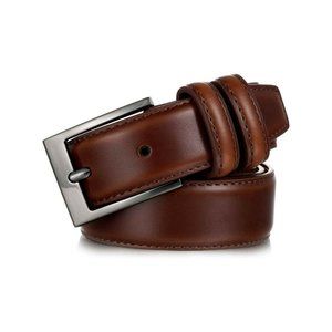 Mio Marino Men's Size 34 Brown Belt Buckle Leather